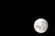Poster print of a full moon with Mars visible in the night sky.