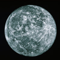 Earth's Moon Poster Print showcasing the beauty of the moon.