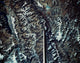 Satellite Image of a Mountain Range Poster Print showcasing stunning natural landscapes.