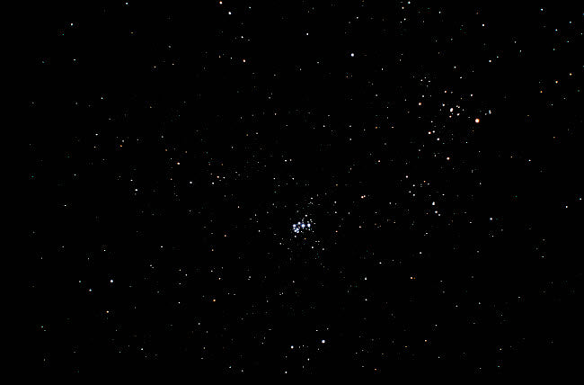 Bright Constellation Poster Print depicting celestial bodies and stars.