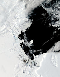 B-15J iceberg in the Ross Sea, Antarctica poster print