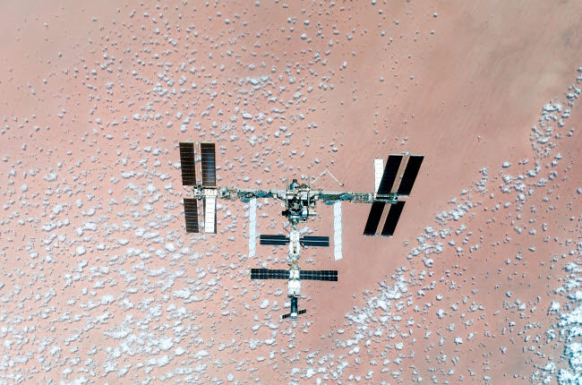 International Space Station Poster Print by Stocktrek Images