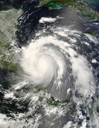 Hurricane Felix Over Central America Poster Print