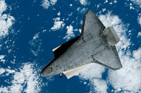Space Shuttle Discovery Poster Print showcasing NASA's iconic spacecraft.