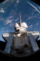 Space Shuttle Discovery Poster Print featuring a detailed image of the spacecraft.