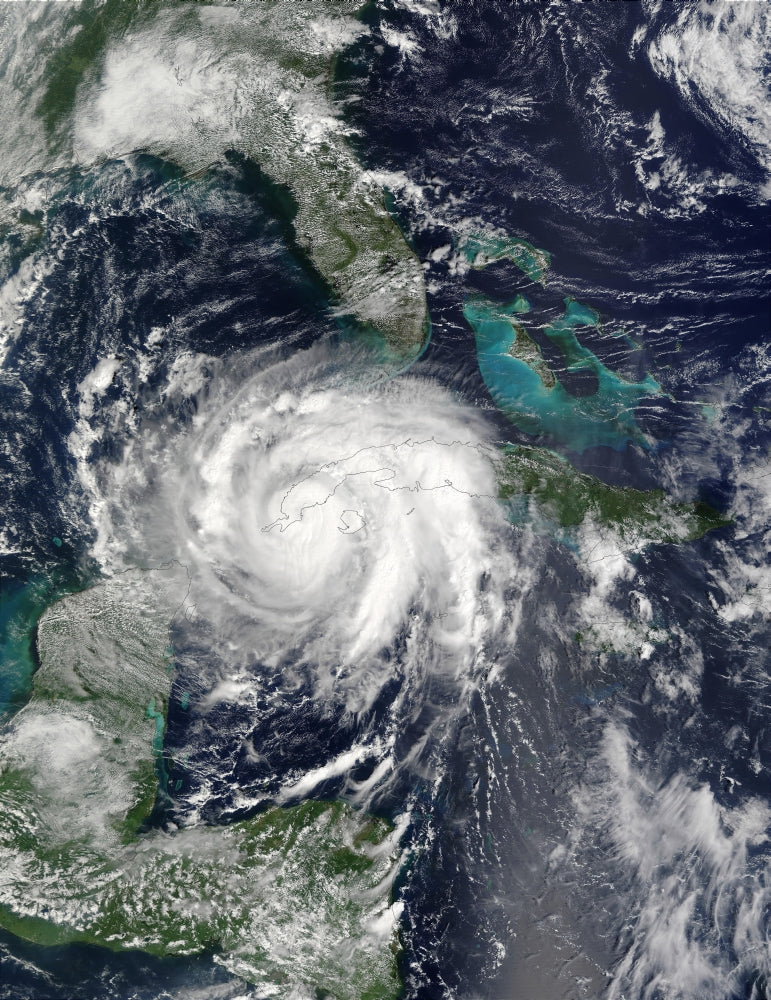 Hurricane Lili Poster Print showcasing the beauty of nature
