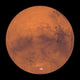 Mars Poster Print showcasing the Red Planet in vibrant colors.