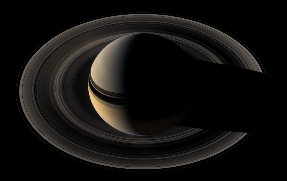 Stunning Saturn Poster Print showcasing the beauty of the planet.
