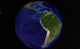 The Blue Marble Next Generation Earth Poster Print featuring South America
