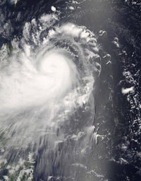 Typhoon Nuri Approaching the Philippine Islands Poster Print