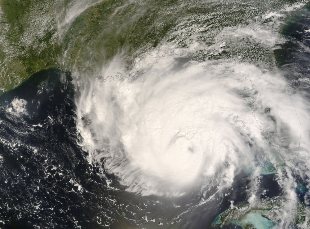Hurricane Gustav Poster Print from August 31, 2008