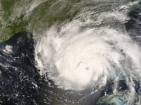 Hurricane Gustav Poster Print from August 31, 2008