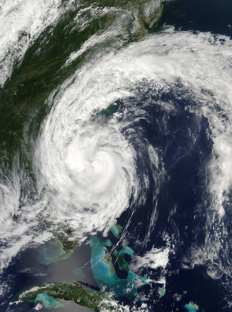 September 5, 2008 Tropical Storm Hanna Poster Print