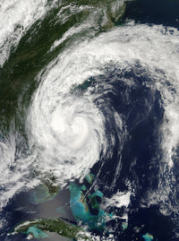 September 5, 2008 Tropical Storm Hanna Poster Print