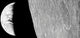 View of the Moon and Earth Poster Print by Stocktrek Images