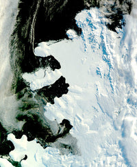Wilkins Sound Antarctica Poster Print by Stocktrek Images