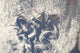 Nadir view of cloud vortices over the Canary Islands poster print.