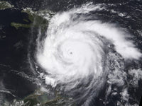 Hurricane Dean in the Atlantic and Caribbean Poster Print