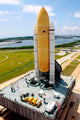 Space Shuttle Discovery Poster Print on Mobile Launcher Platform
