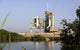 Space Shuttle Discovery on the launch pad at Kennedy Space Center poster print