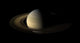 Saturn Equinox Poster Print showcasing the beauty of Saturn and its rings.