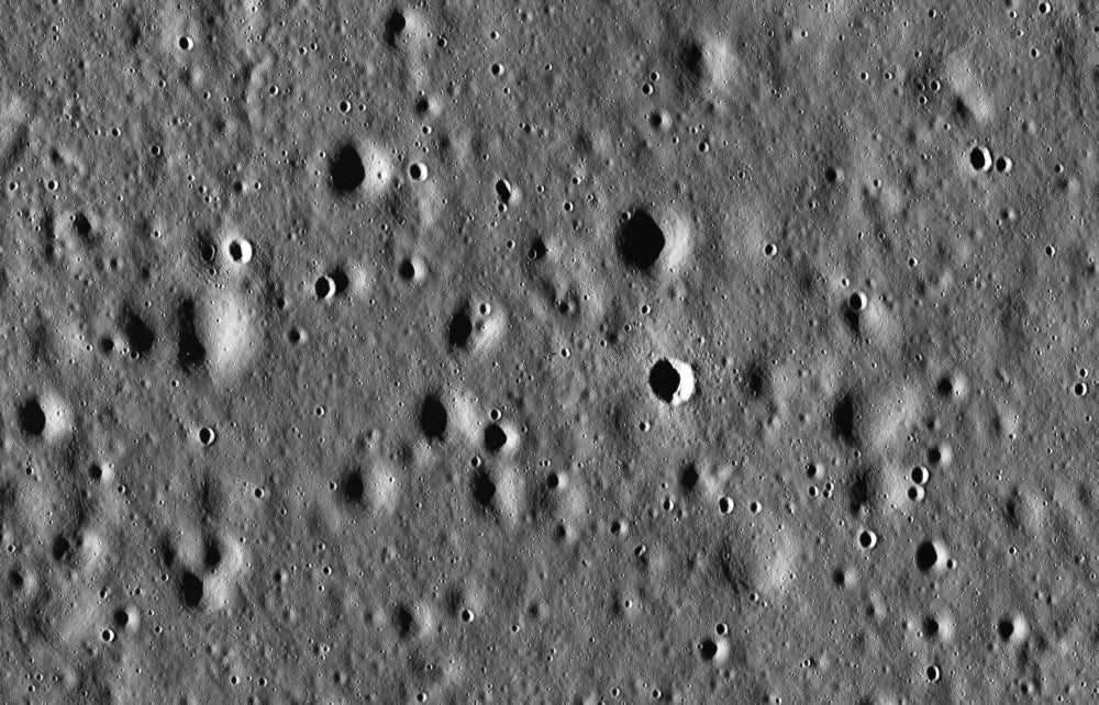 Apollo 11 Landing Site Poster Print showcasing the historic lunar landing.
