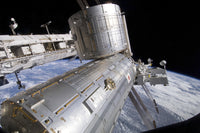 The Japanese Experiment Module Kibo Laboratory Poster Print showcasing innovative space technology.