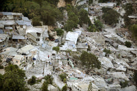 January 15, 2010 Port-au-Prince, Haiti earthquake poster print.
