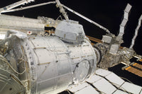 Pressurized Mating Adapter 3 held by Canadarm2 poster print