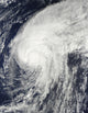 Hurricane Otto Poster Print depicting the storm in the Atlantic Ocean on October 9, 2010.
