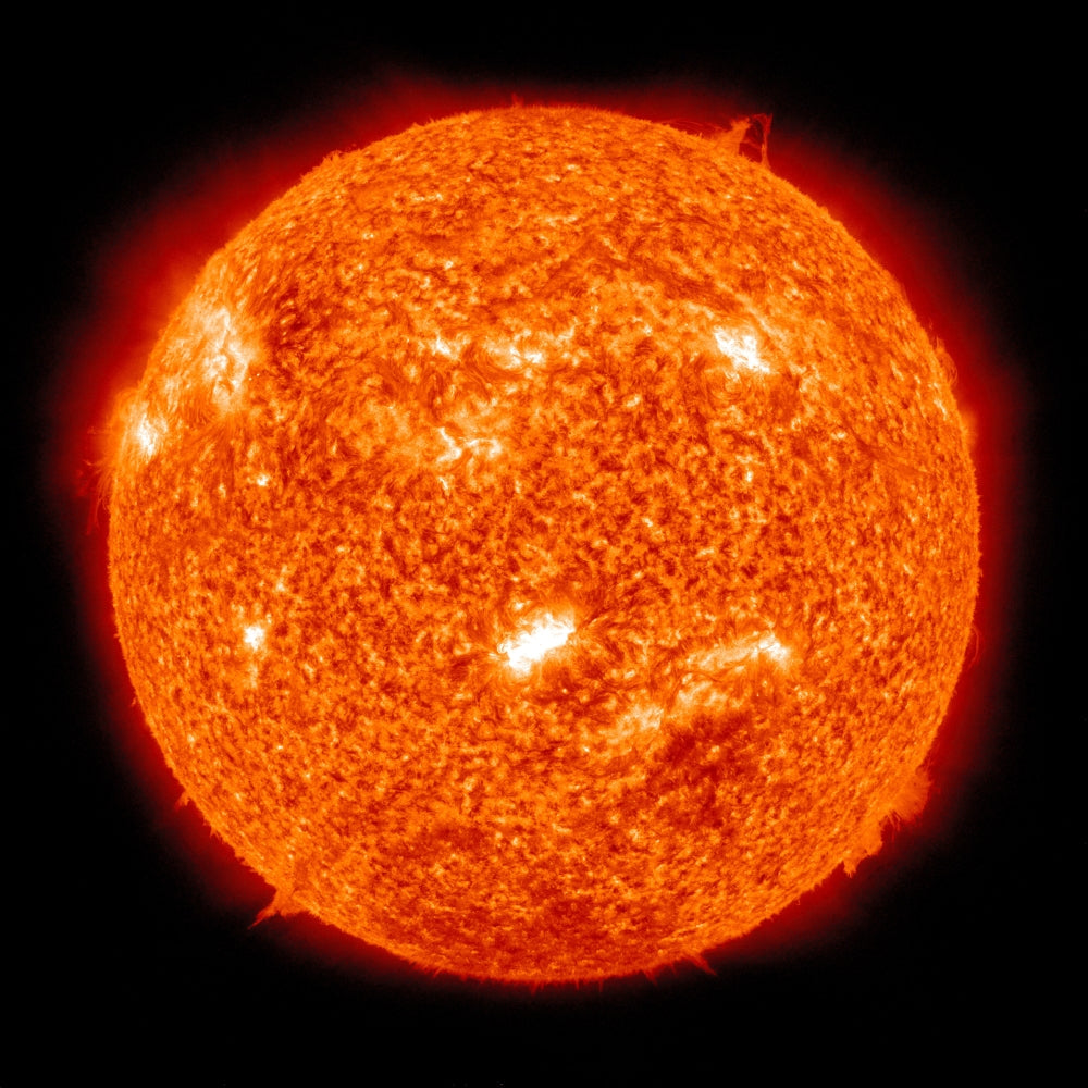 February 14, 2011 Solar Flare Poster Print showcasing an X-class solar flare.
