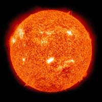 February 14, 2011 Solar Flare Poster Print showcasing an X-class solar flare.