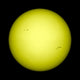 Full View of the Sun Poster Print showcasing vibrant solar imagery.
