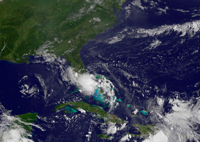 Tropical Storm Bonnie Poster Print - Stunning Nature Artwork by Stocktrek Images
