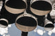 Partial view of Space Shuttle Discovery's three main engines captured in stunning detail.