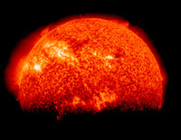 Spring eclipse poster print from the Solar Dynamics Observatory