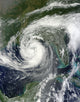 Tropical Storm Isaac Poster Print depicting cloud cover over Gulf of Mexico.