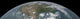 Panoramic view of Earth and the United States from space poster print.