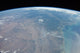 Panoramic view of Texas and the Gulf of Mexico Poster Print