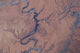 View from Space of Lake Powell and the Rincon in Utah Poster Print