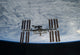 International Space Station Poster Print above Earth by Stocktrek Images