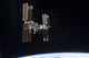 International Space Station Over Earth Poster Print from July 19, 2011