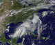 Tropical Storm Hermine in the Gulf of Mexico Poster Print by Stocktrek Images