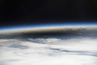 2017 solar eclipse viewed from the International Space Station poster print