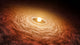 Disk of Material Surrounding Star FU Orionis Poster Print showcasing cosmic beauty.