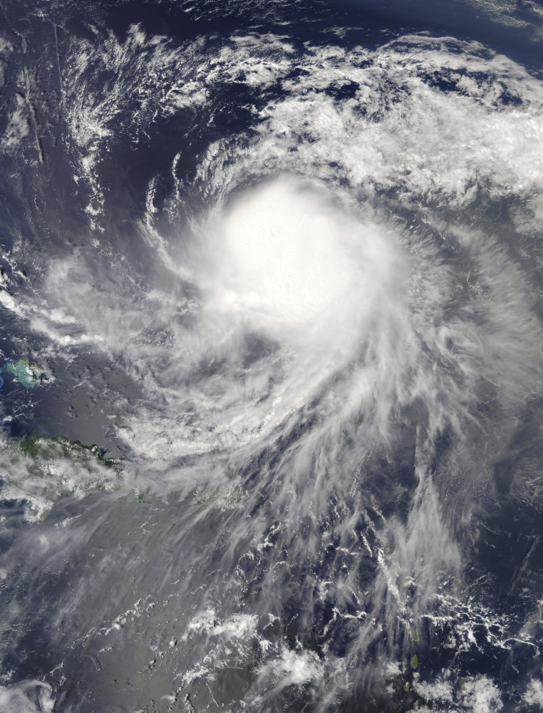 Hurricane Jose in the Atlantic Ocean Poster Print by Stocktrek Images