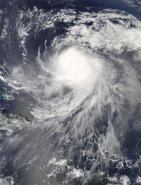 Hurricane Jose in the Atlantic Ocean Poster Print by Stocktrek Images