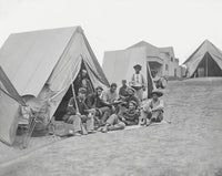 71st New York Infantry at Camp Douglas Poster Print by Stocktrek Images