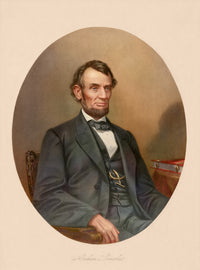 Abraham Lincoln Civil War Artwork Poster Print by Stocktrek Images