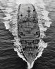 Overhead view of USS Nashville (LPD-13) 1969 poster print